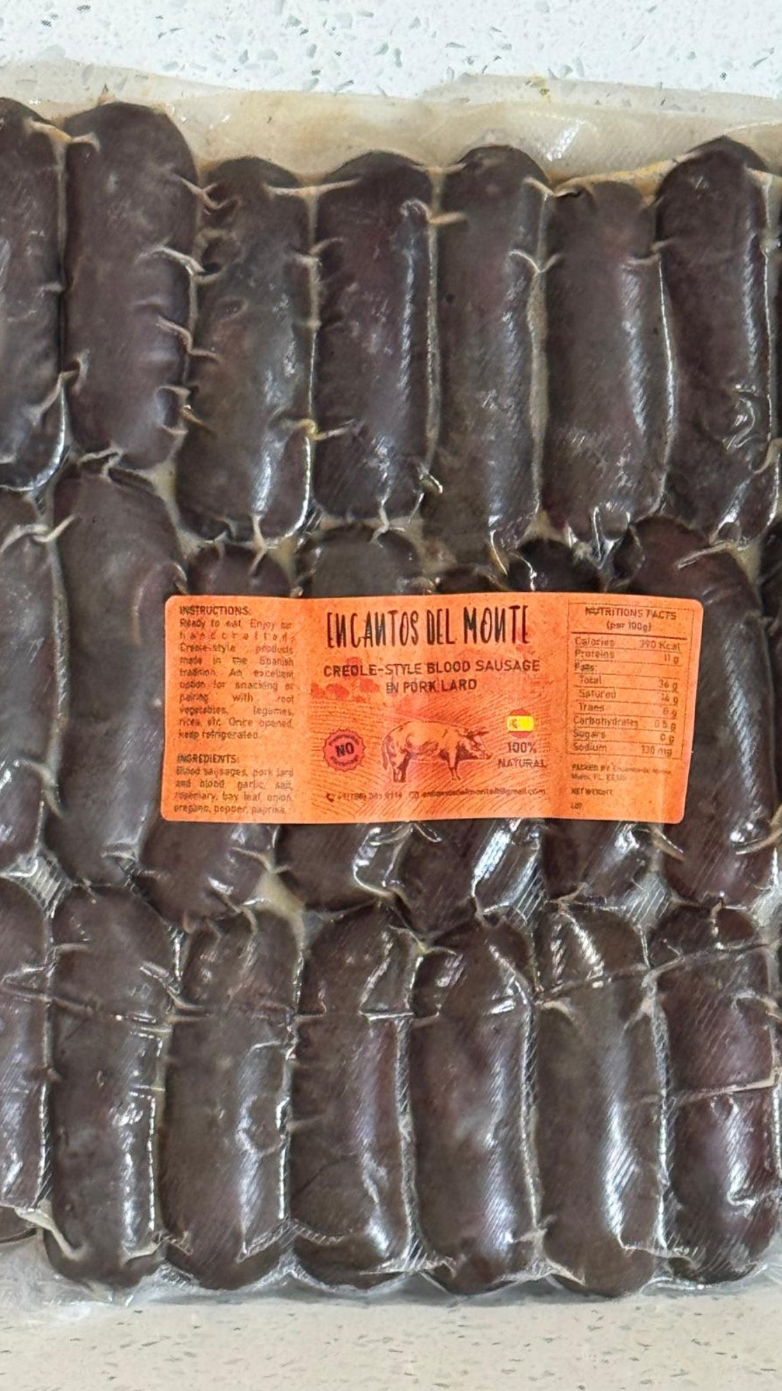 Morcilla Cerdo Confitada