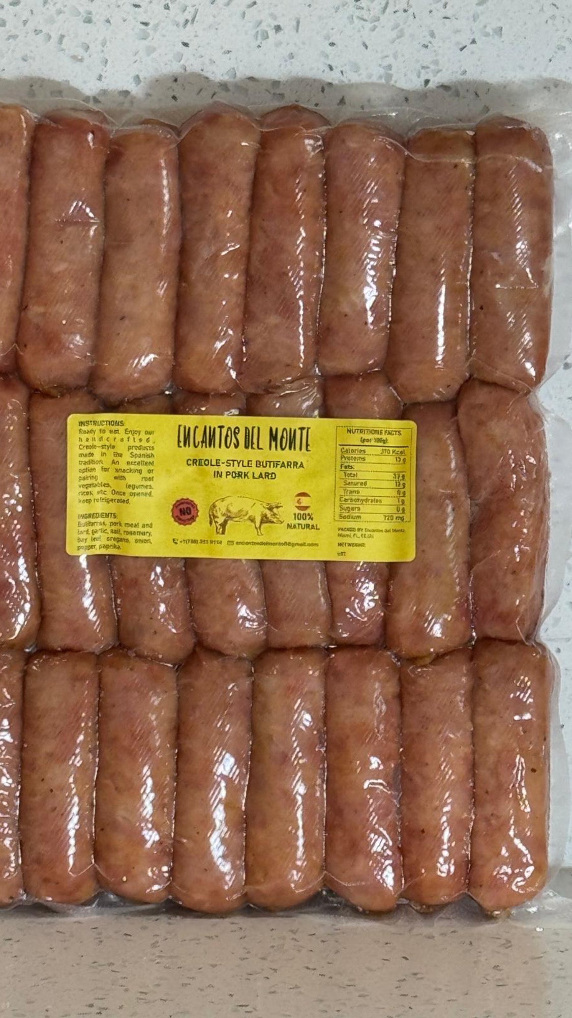 Butifarra Confitada al vacío