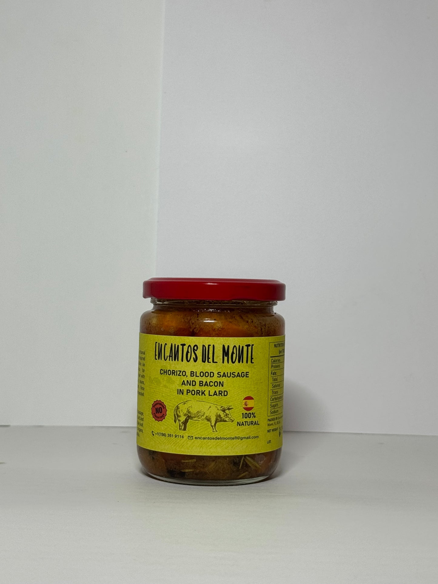 Spanish-style Creole Charcuterie (Chorizo, Morcilla, Pancetta) in Manteca