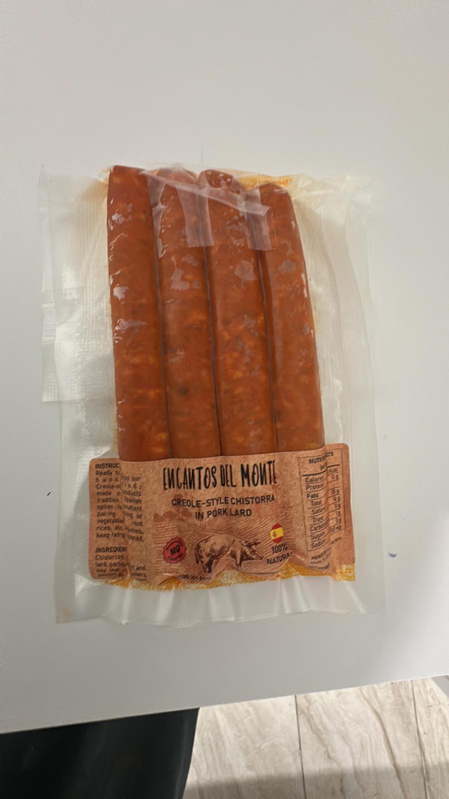 Chistorra Confitada al vacío