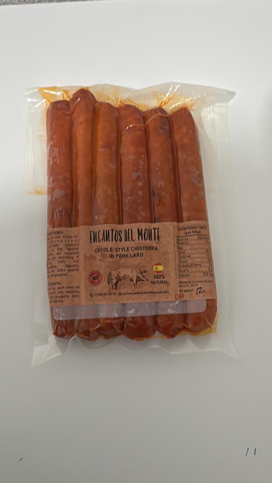 Chistorra Confitada al vacío