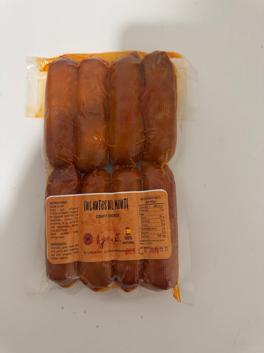 Chorizo Confitado al Vacío
