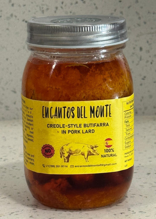 Butifarra Criolla Estilo Español en Manteca