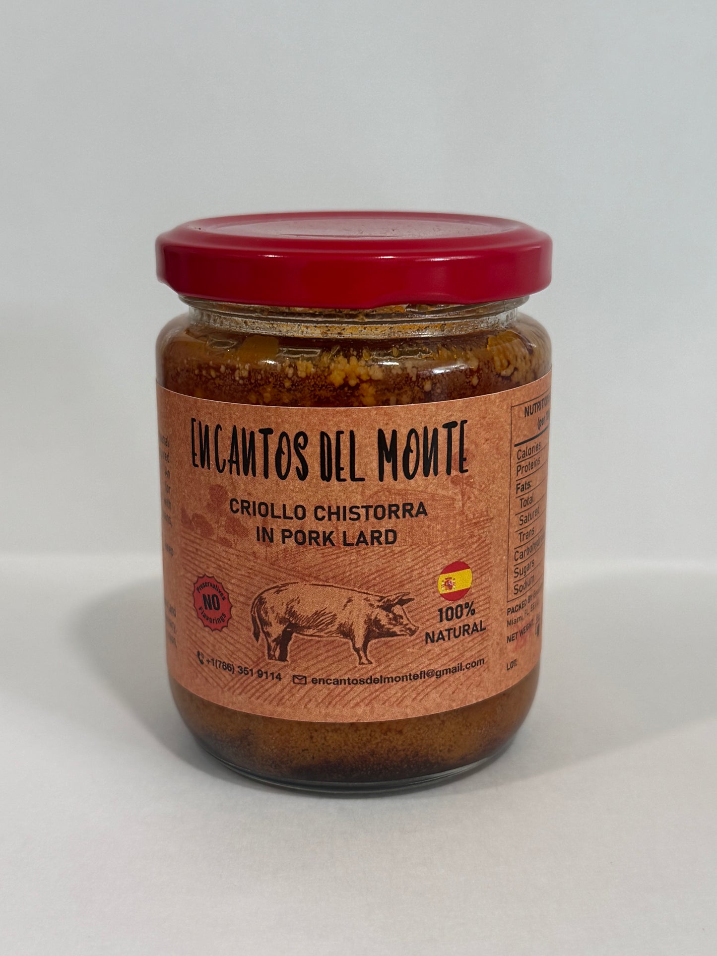 Creole Sausage in Pork Fat