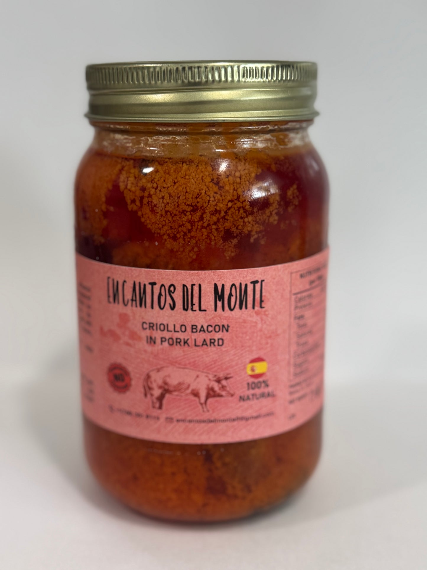 Spanish-Style Creole Bacon in Pork Fat